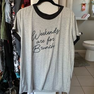 Women’s “Weekends Are For Brunch” Lularoe Liv